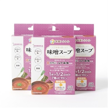 栄養トルトル 味噌スープ お試し15食